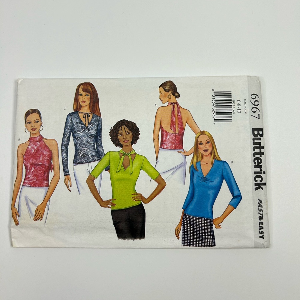 Butterick 6967 Size 6-10 Uncut Sewing Pattern